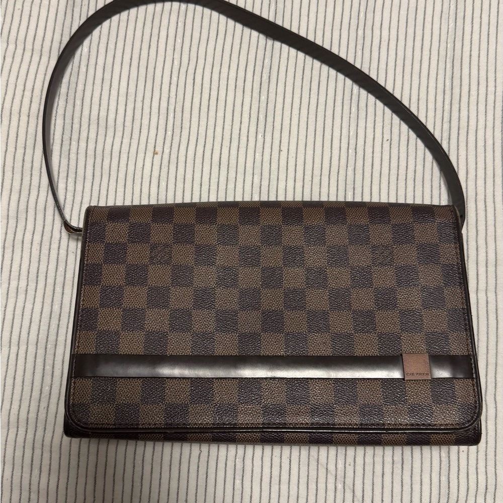 Louis Vuitton Brown Checkered Bag